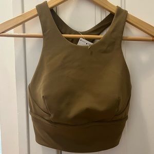 Lululemon Wunder Train Longline Bra Medium Support Size 4